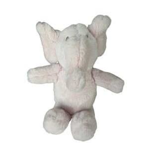 Soft Plush Light Pink Elephant Stuffed Animal Toy Cuddly Baby Kids Gift 12"